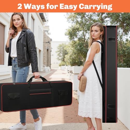 88 Key Keyboard Case(Inner dimension: Large 88 Key Bag