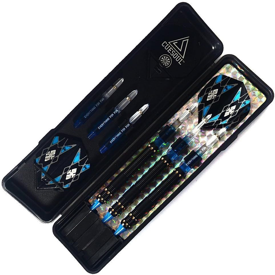 Soft Tip Darts Set Plastic Tip with Dart Case