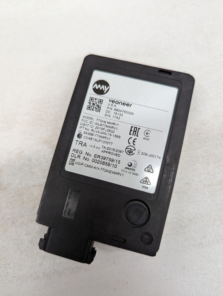 Veoneer 77 ghz Radar high resolution sensor multi-mode