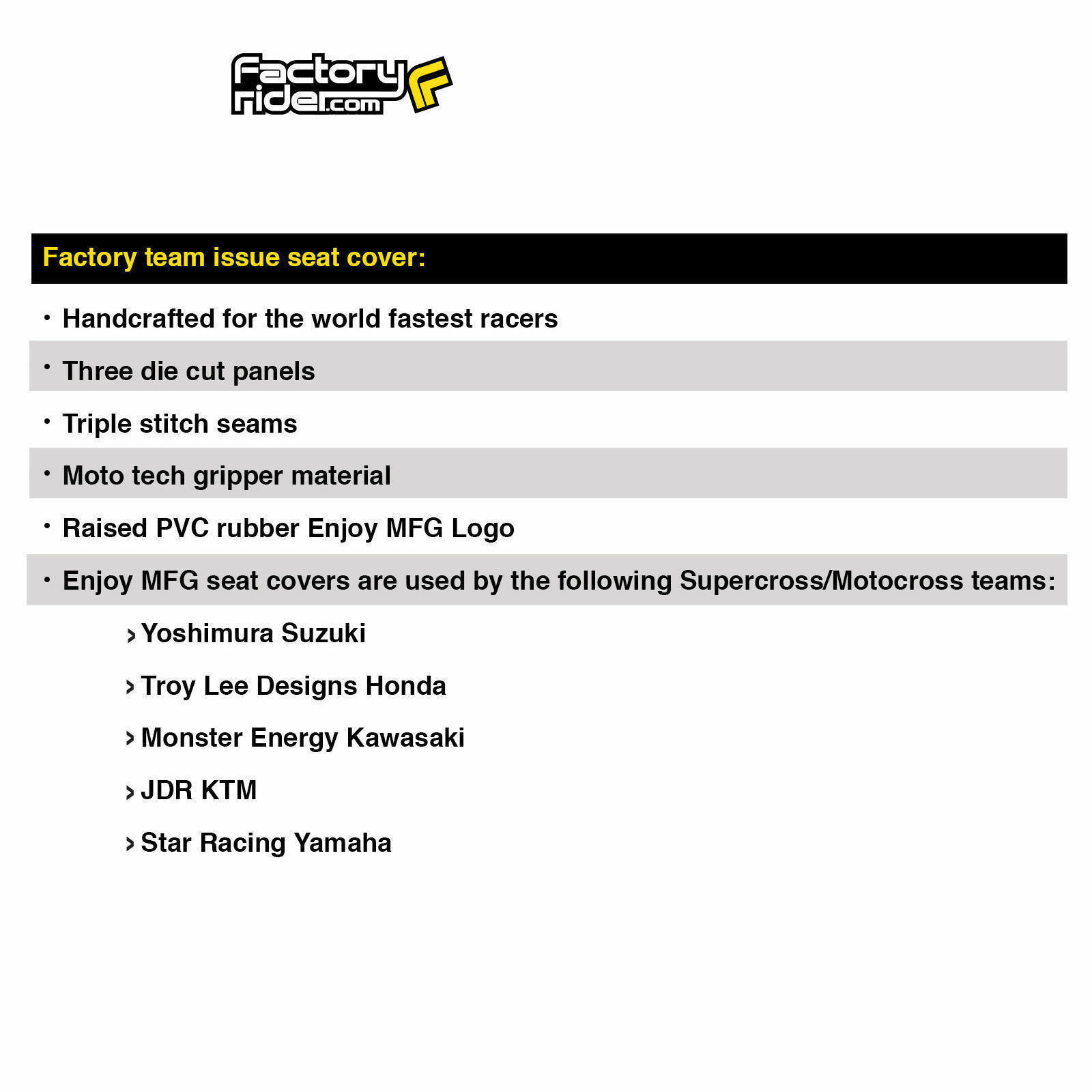 Yamaha Raptor 700 700 R Seat Cover 2006 - 2024 BLUE / BLACK / BLUE RIBS #193