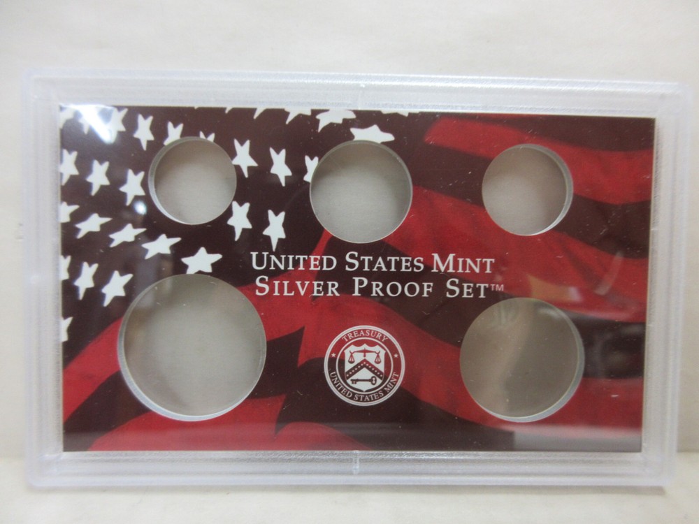 EMPTY PACKAGING Box Lenses & COA for 2003 United States Mint Silver Proof Set