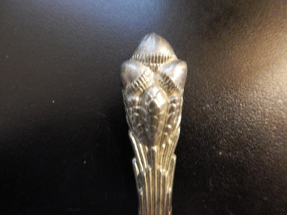 Silver Plated Pineapple Serving Spoon- Very Nice- zz484uxx