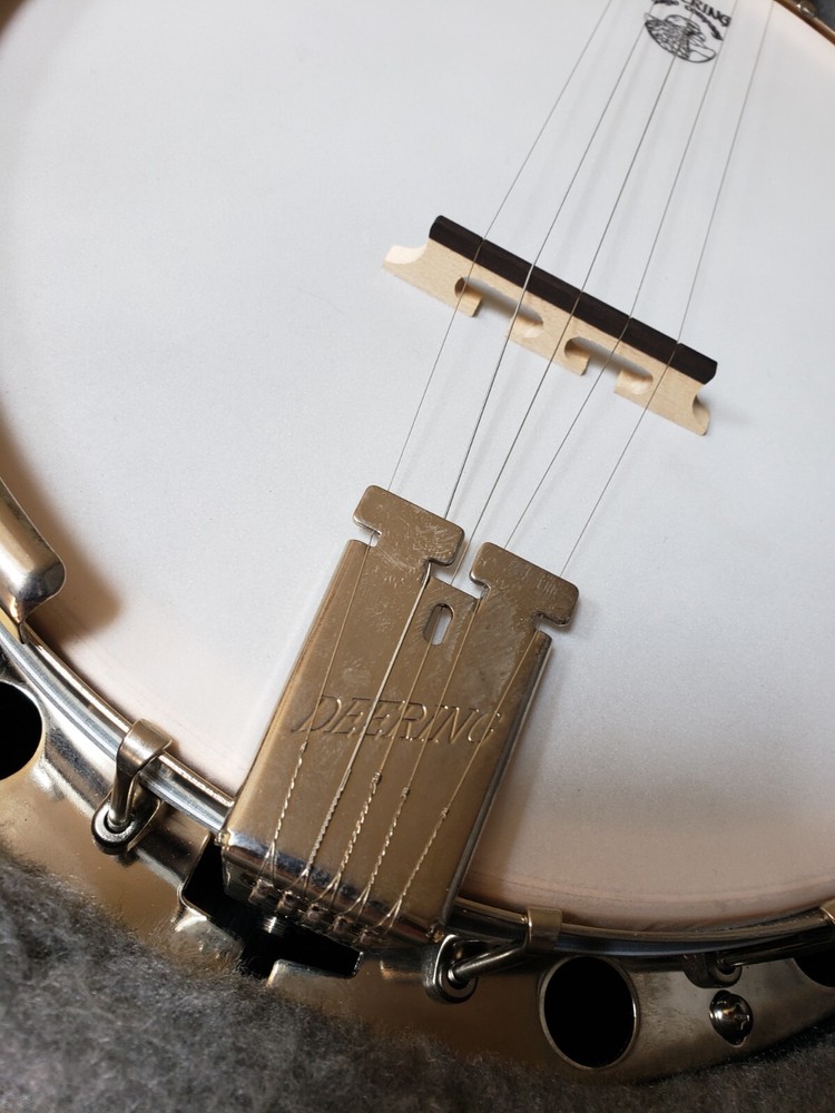 Deering Goodtime 5-String Banjo/ Resonator Maple USA & Hardshell Case