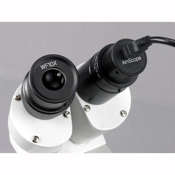 Amscope 5MP USB2 Color CMOS Digital Eyepiece Microscope Camera+Calibration Slide