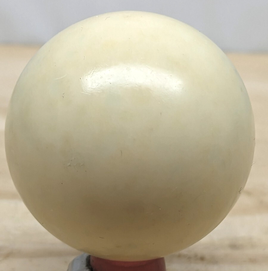 Pool ball white cue 2.25" diameter