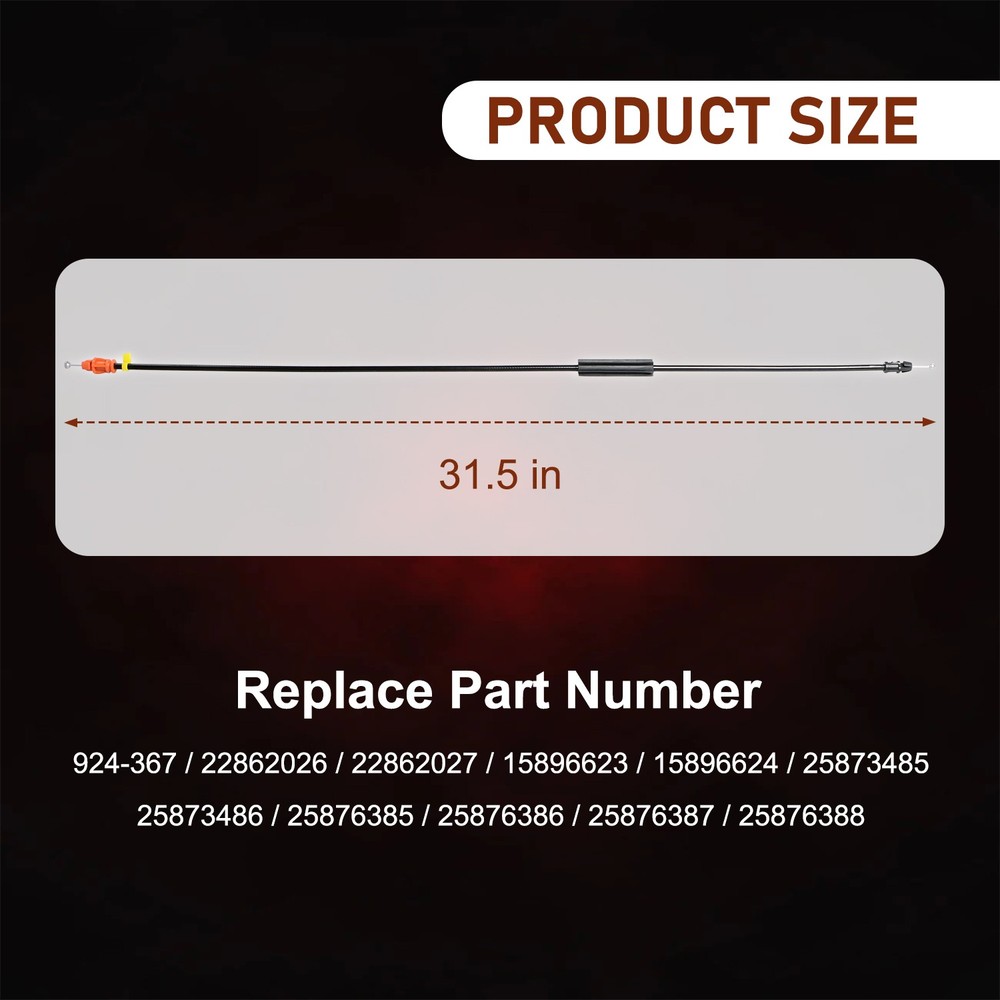 Driver/Passenger Side Inside Door Handle Latch Control Wire for GMC Sierra Chevy