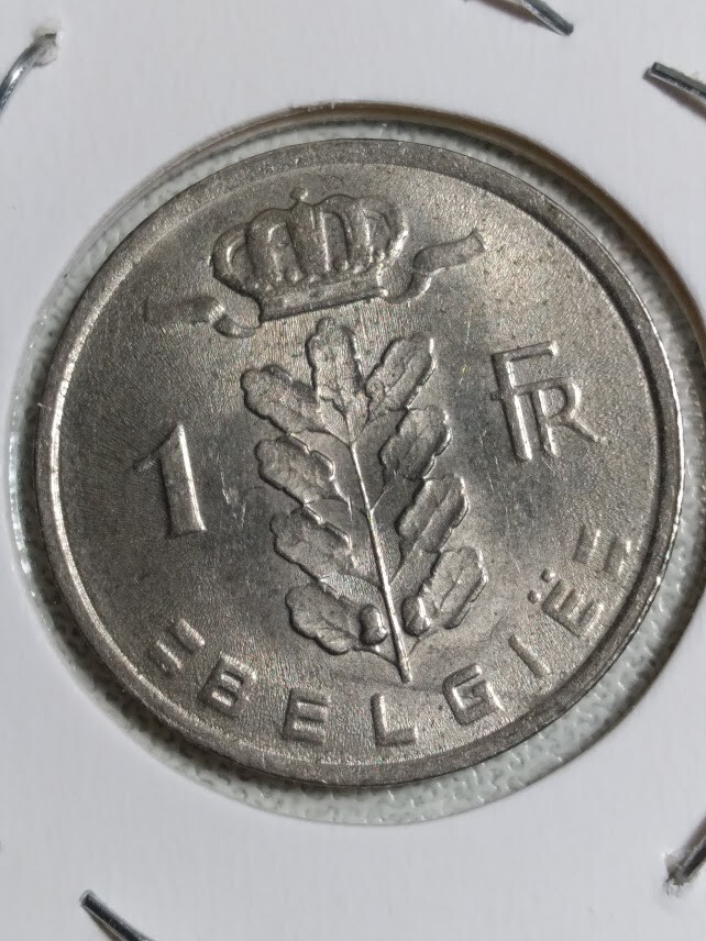 1980 Belgium 1 Franc