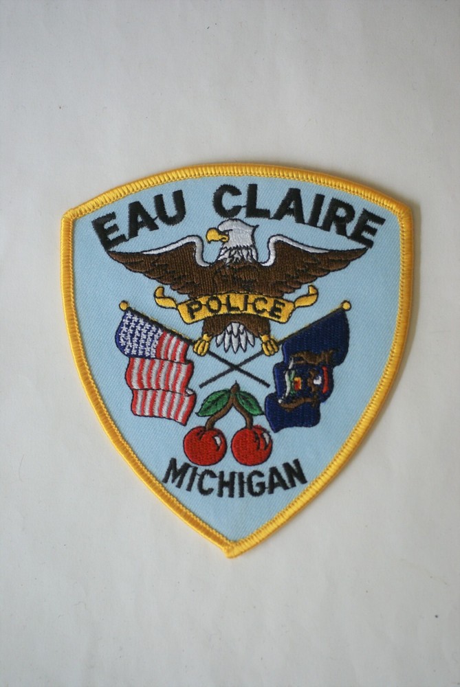 Eau Claire Police patch, Michigan