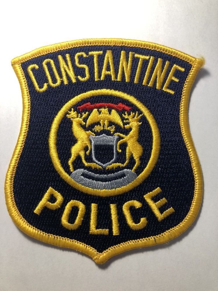 Constantine Michigan Police Patch