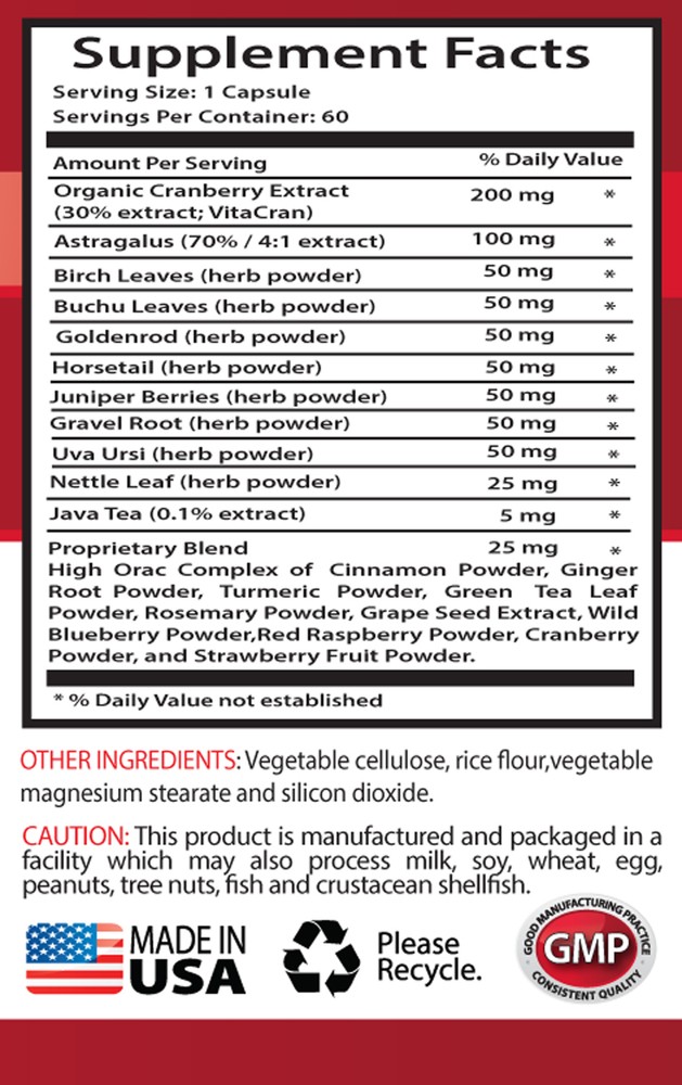 Pure Urinary - KIDNEY SUPPORT 700 Detoxification Program 1 Bottle