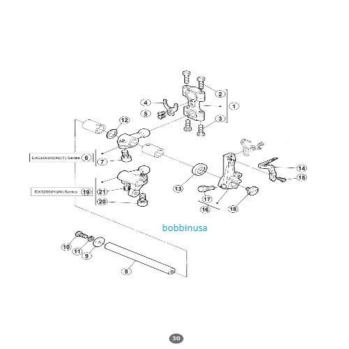 New Looper Lower Assembly for Pegasus Overlock EX-5214