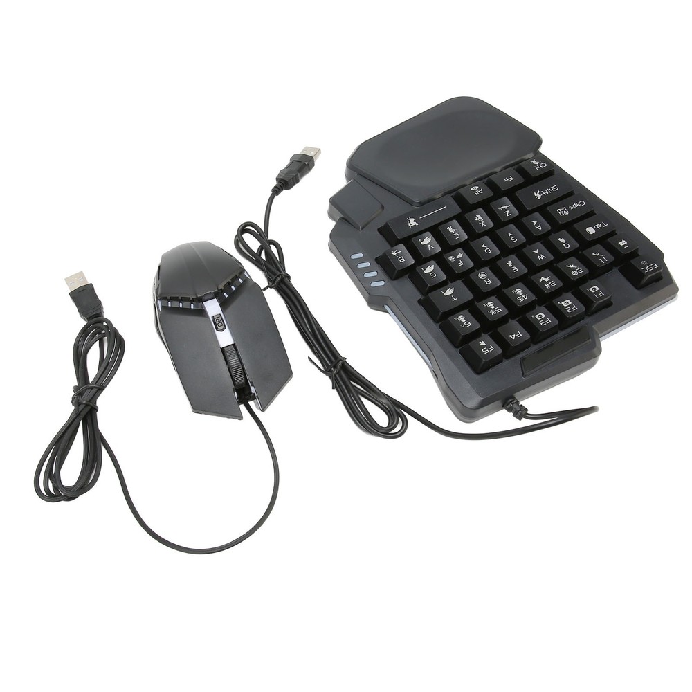 4 In 1 Mobile Game Combo Wireless Connection Gaming Keyboard Mouse Converter For