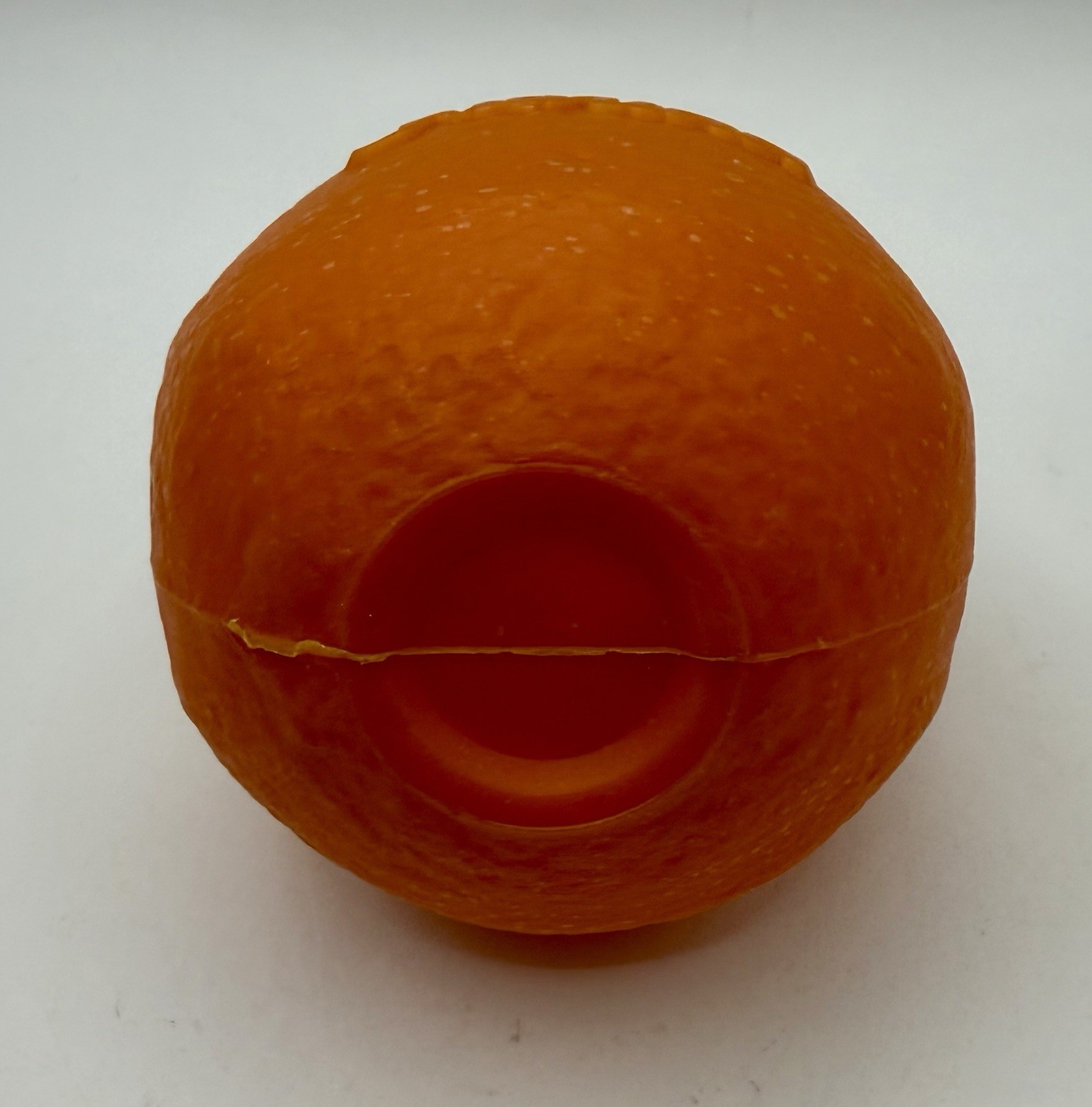 Vintage 1970’s Florida Orange Juice Souvenir Plastic Cup Container w/Lid & Straw