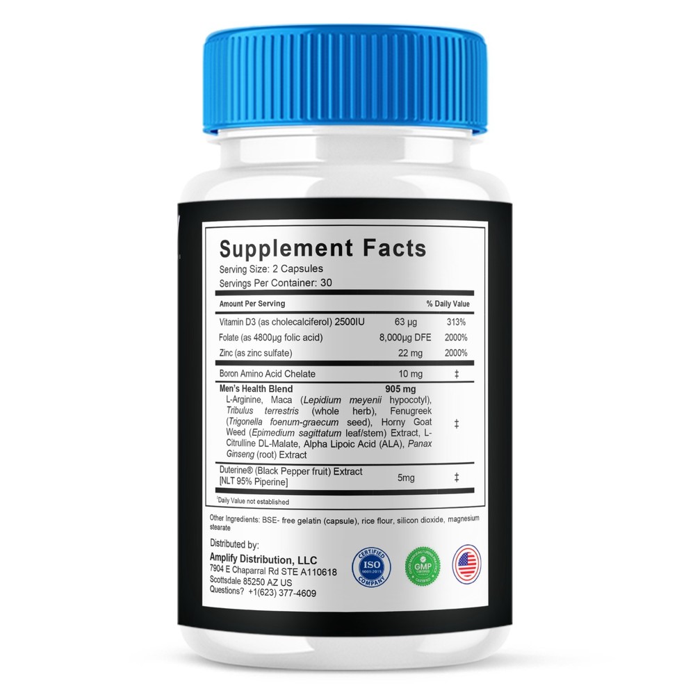 (5 Pack) Iron Boost Pro High Performance Supplement, IronBoost (300 Capsules)