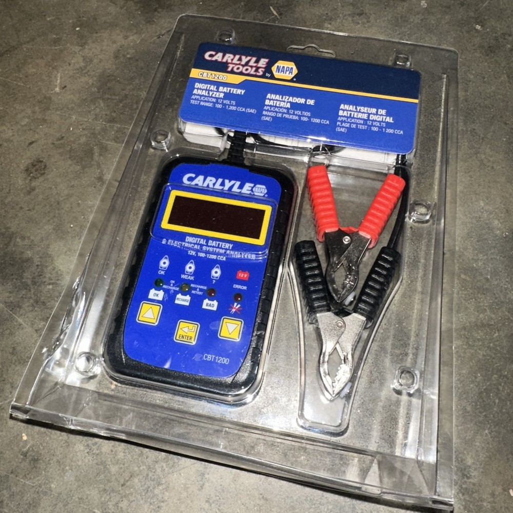 Carlyle Digital Battery Analyzer