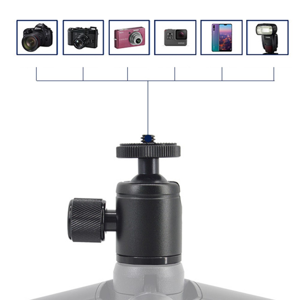 Ball Head Mount Camera Adapter Photography Light Bracket Flash Holder