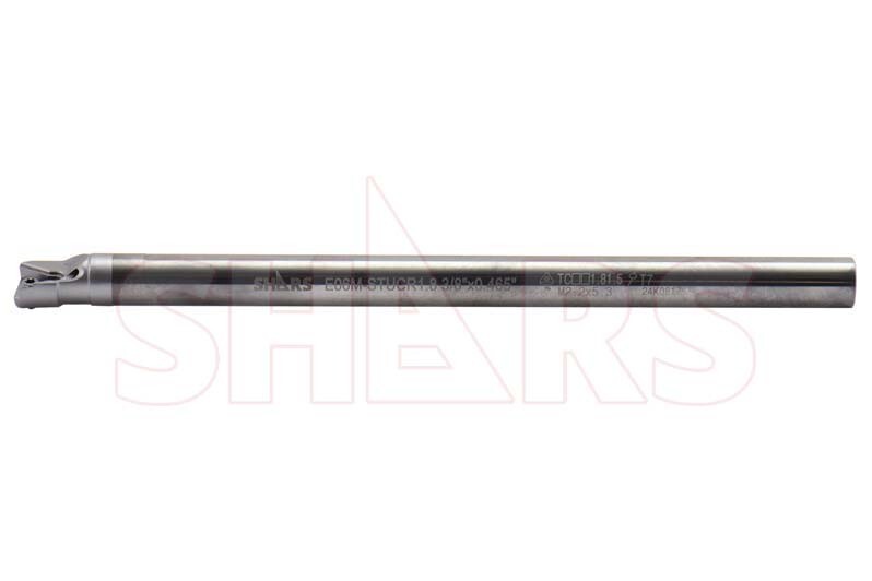SHARS 3/8" RH STUCR Coolant Through Indexable Solid Carbide Boring Bar TCMT S]