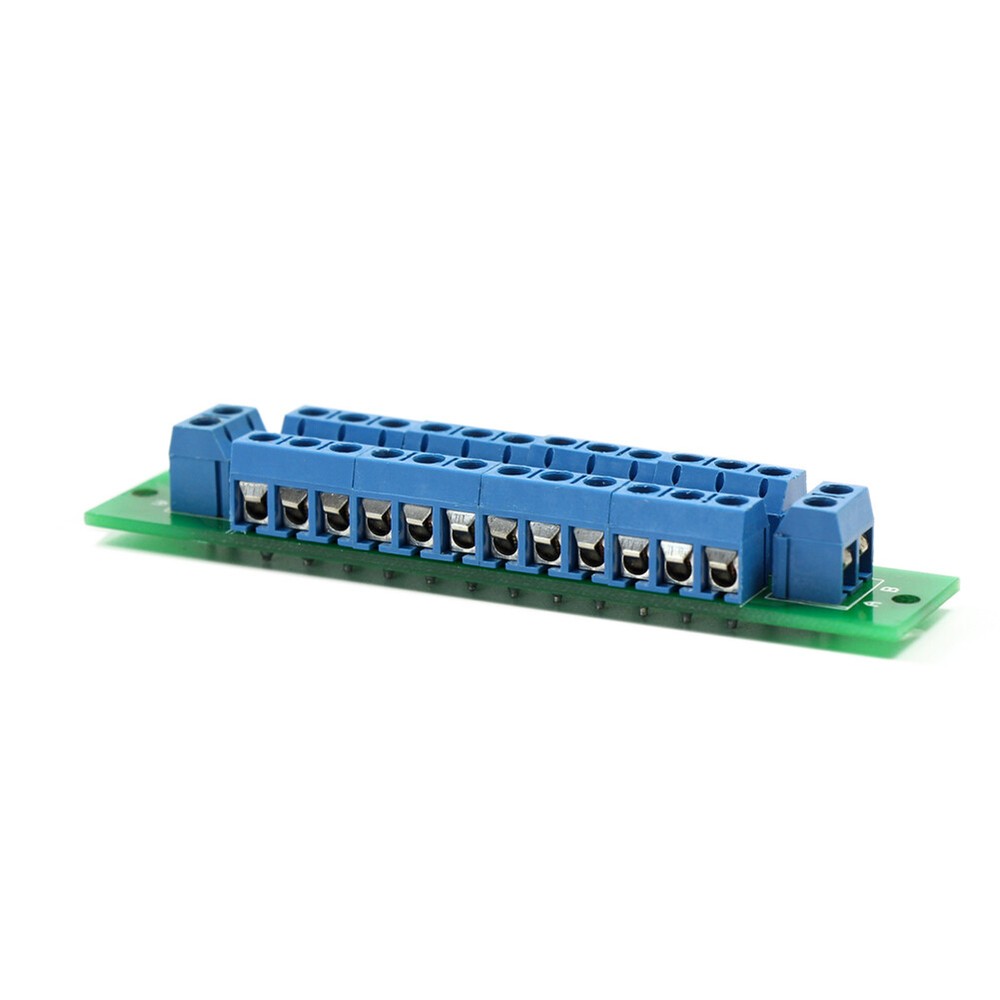2 Units Power Distribution Board 2 Inputs 13 pairs Outputs for DC AC Voltage