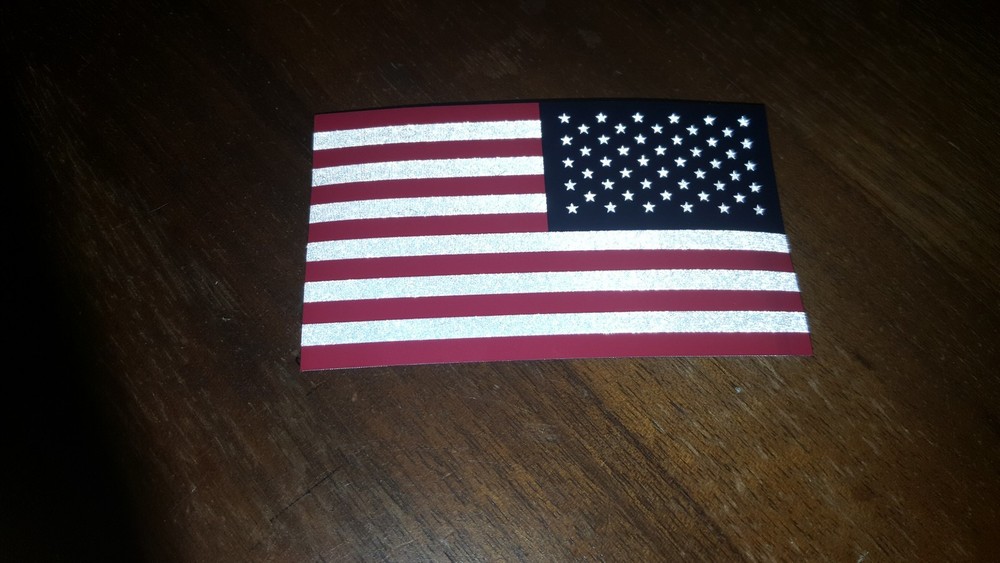US IR COLOR FLAG PATCH RIGHT FACING HOOK BACKED SFLCS SOFLCS NAVY SEALS