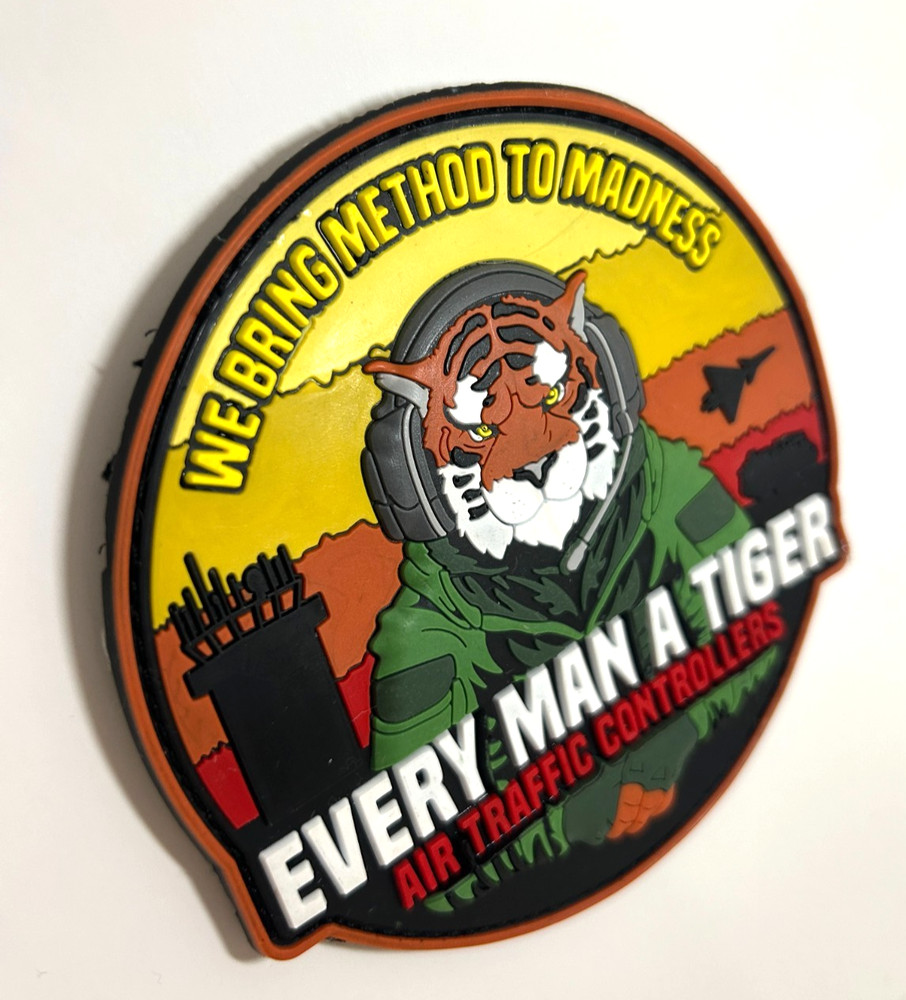 AIR TRAFFIC CONTROLLERS -NATO TIGER MEET -HIGH QUALITY PVC PATCH