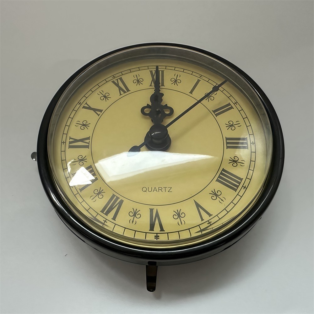 80MM Quartz Clock Insert with Comfortable Readability and Roman Numerals