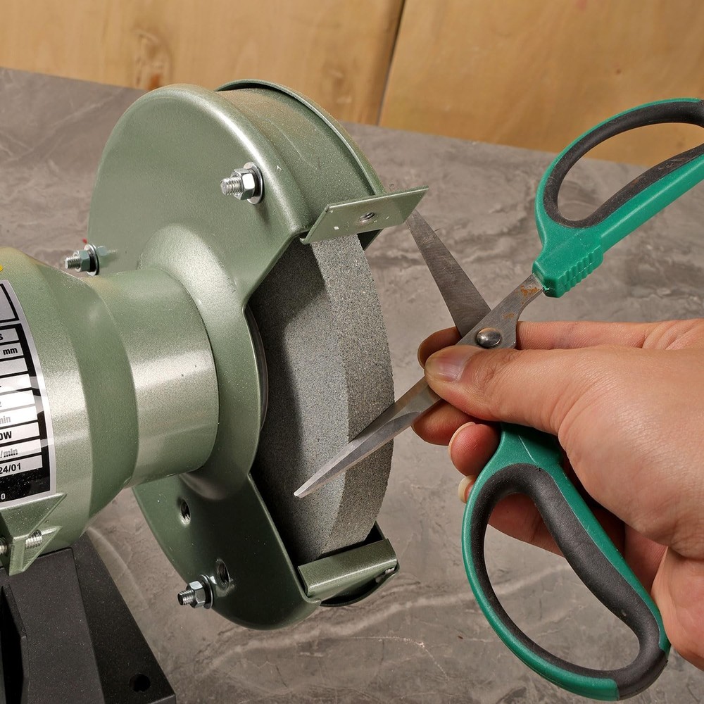 6 Inch Bench Grinder Grinding Wheel & Wire Brush + Fine