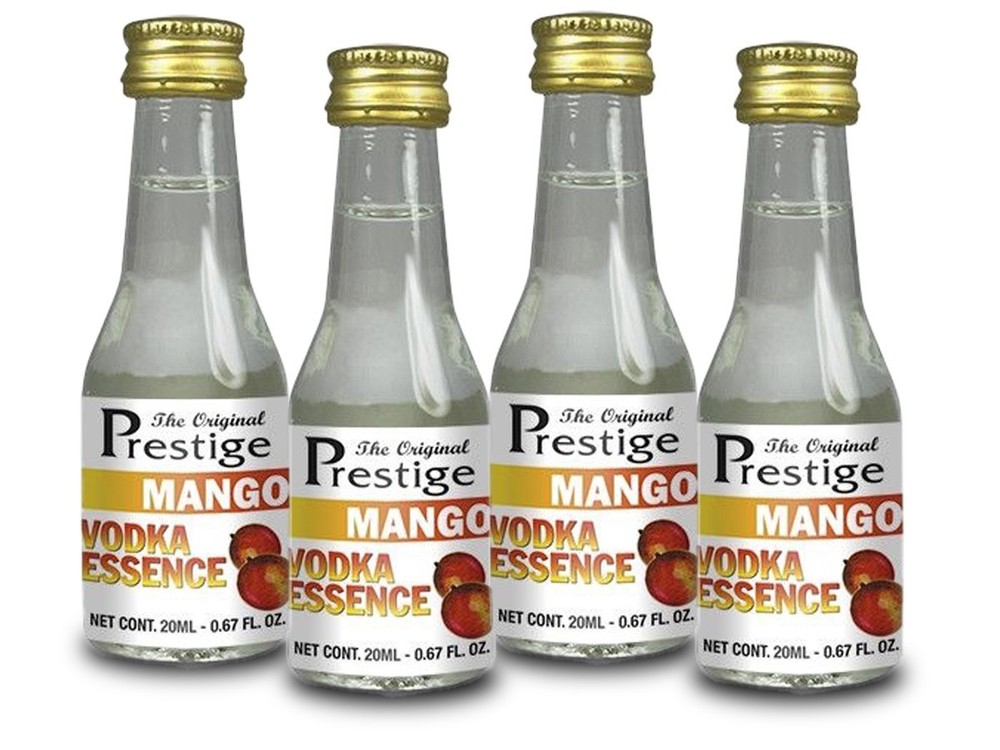 4 X 20ML PRESTIGE MANGO VODKA ESSENCE