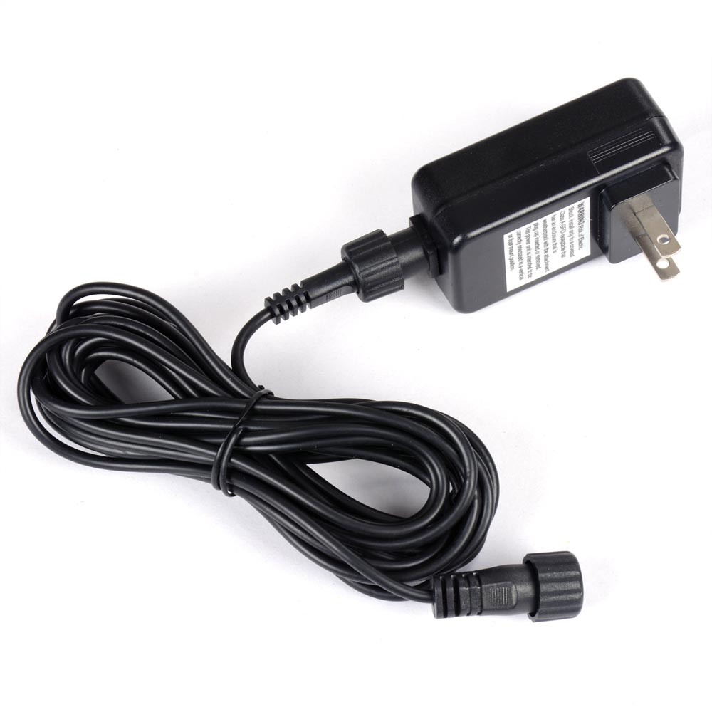12V Transformer Plug &16Ft Wire Cable Power Cord Only For Yescom LED Deck Light