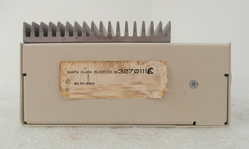 SCP Santa Clara Plastics 3270111C MCS Power Control Unit PCU Module Working
