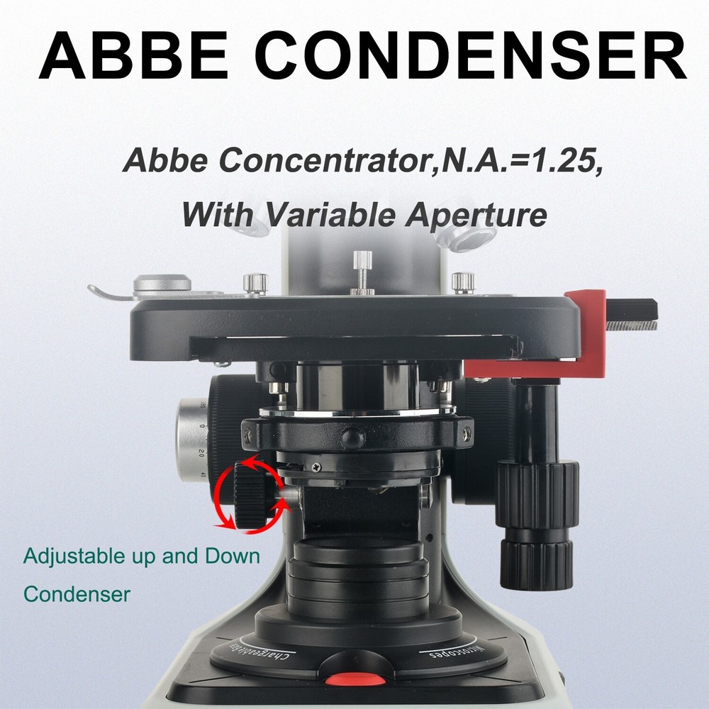 KOPPACE 40X-2500X Electron Biological Microscope 5 Million Pixels USB2.0 Camera