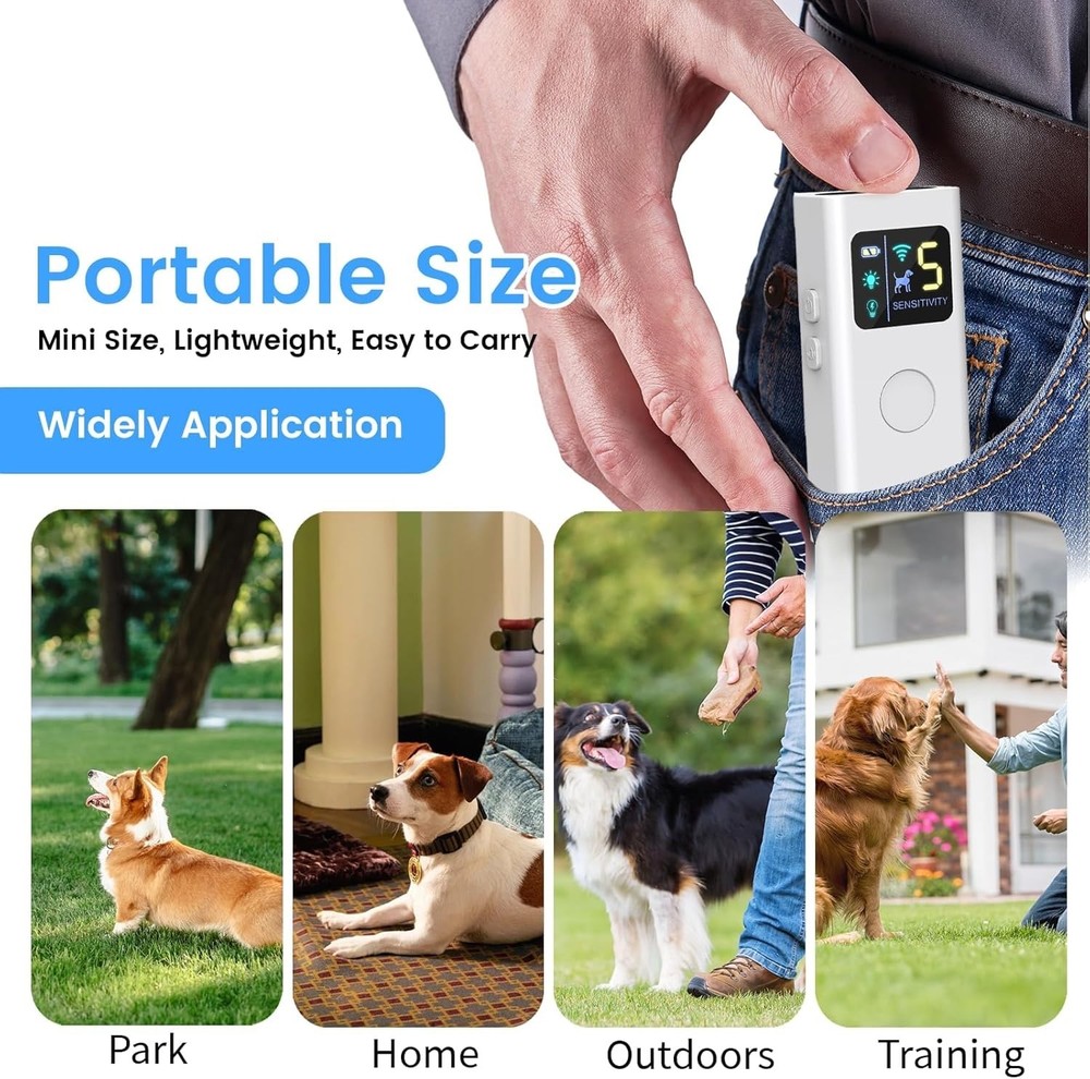 Anti Barking Device for Dogs, Multi-Functional Dog Bark Deterrent Device