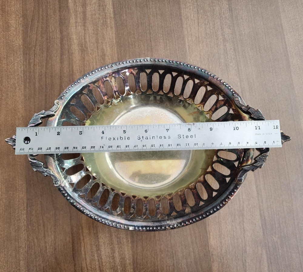 Silver Plated Decorative Serving Piece ~ Collectible