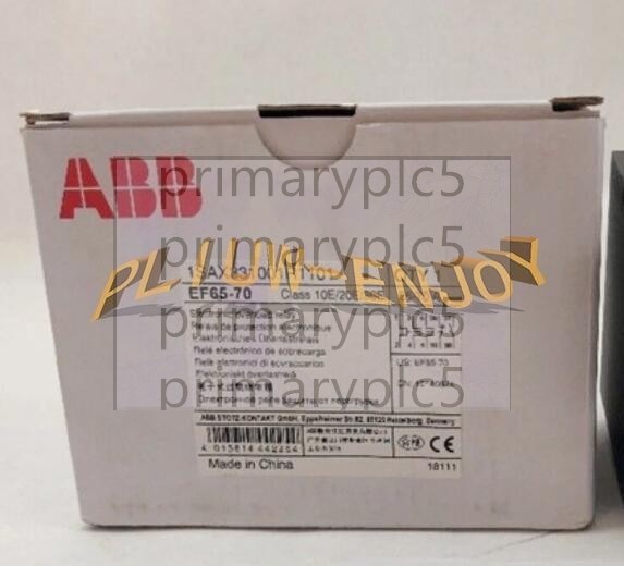 1PCS New ABB EF65-70 ELECTRONIC OVERLOAD RELAY