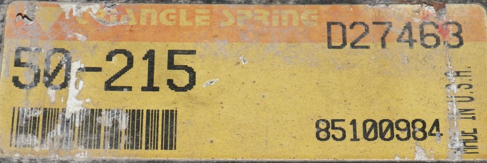 New 50-215 Triangle Spring Leaf Spring Assembly