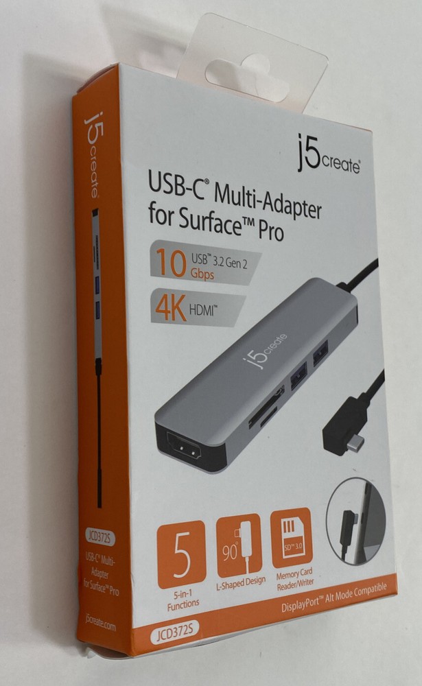 j5create - USB-C Multi-Adapter for Surface Pro Guaranteed