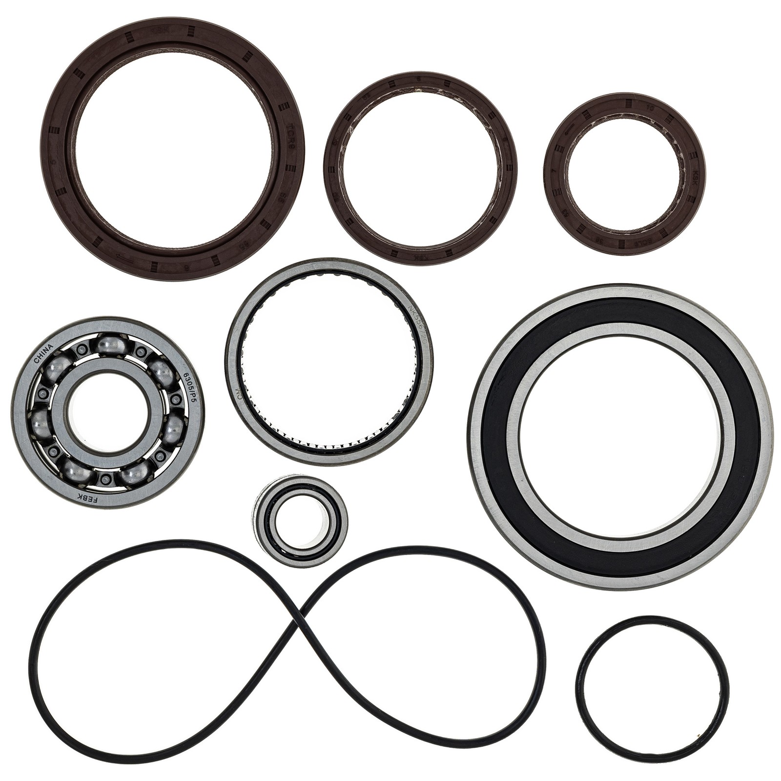NICHE Rear Differential Rebuild Kit for Yamaha Kodiak 400 Bruin Grizzly 350