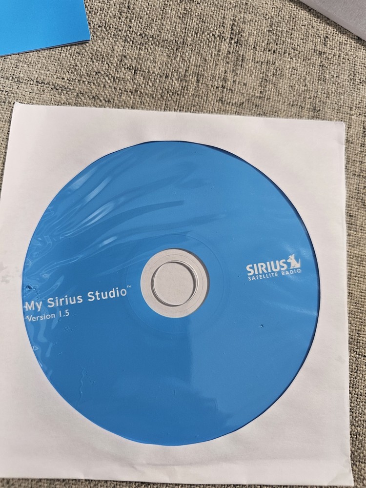 My Sirius Studio PC Software Version 1.5 Satellite Radio Firmware