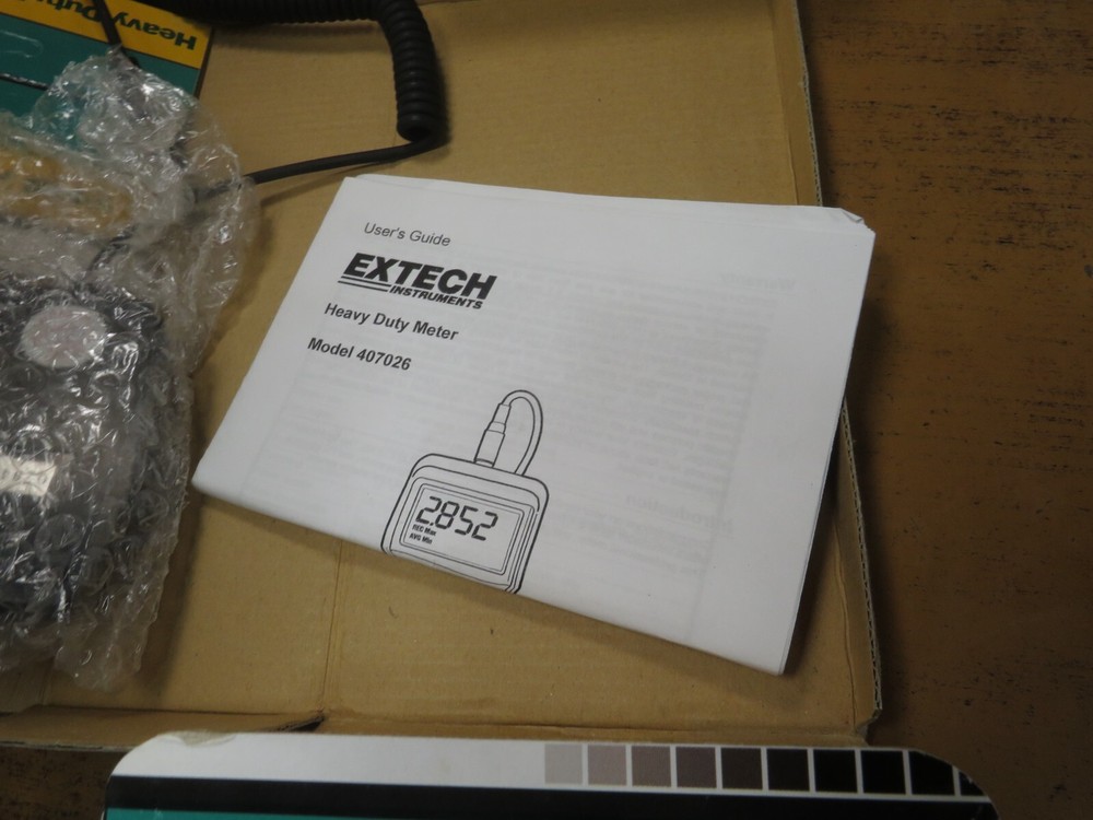 Extech Model 407026 Heavy Duty Light Meter