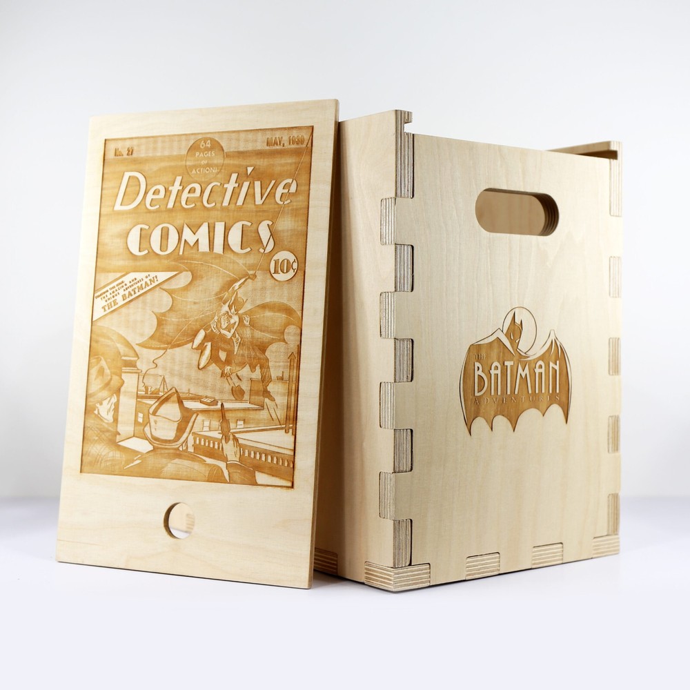 Batman Timber Comic Storage Box *Comics Not Included