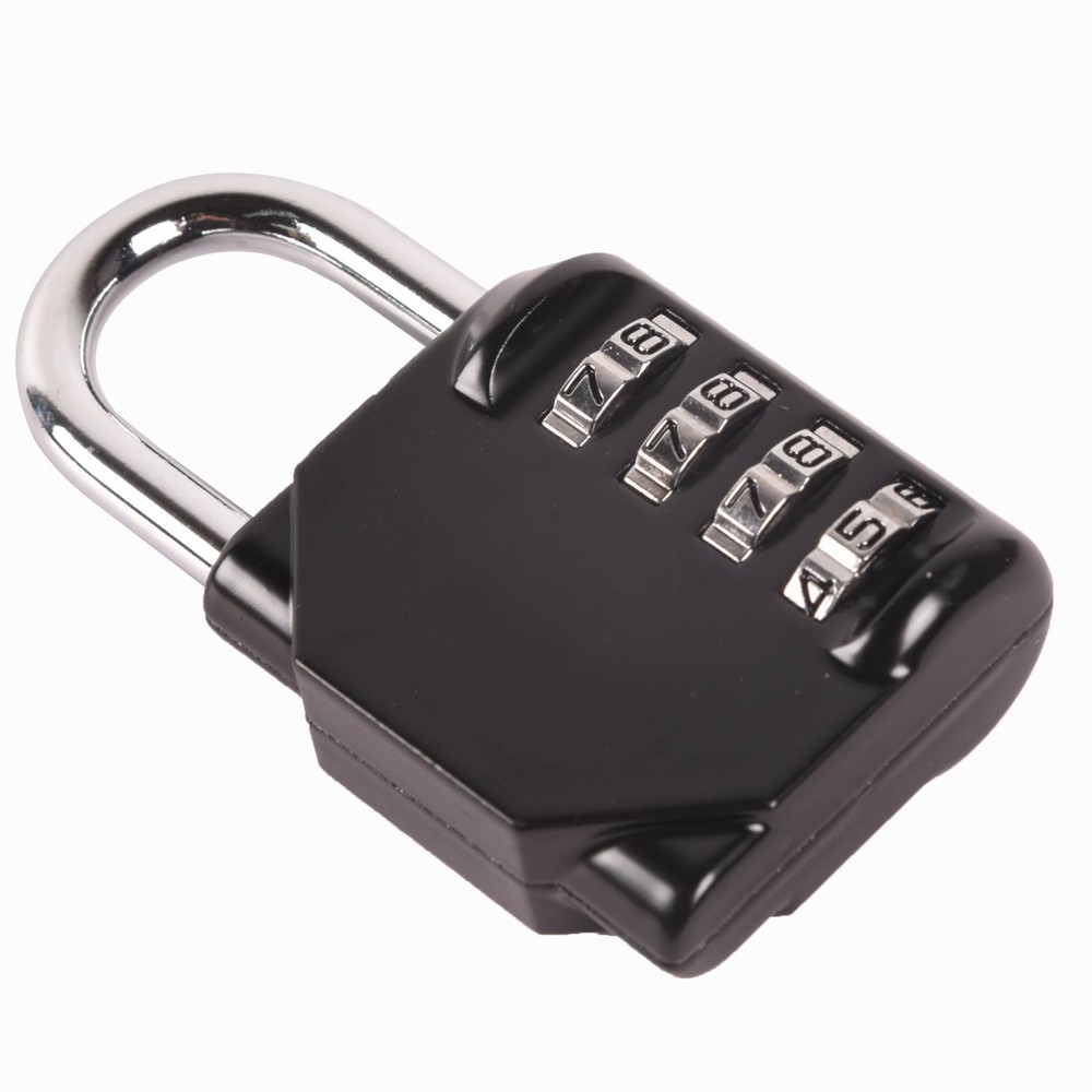 Combination Locks 4 Digit Combination Padlocks Reset for School Gym Locker