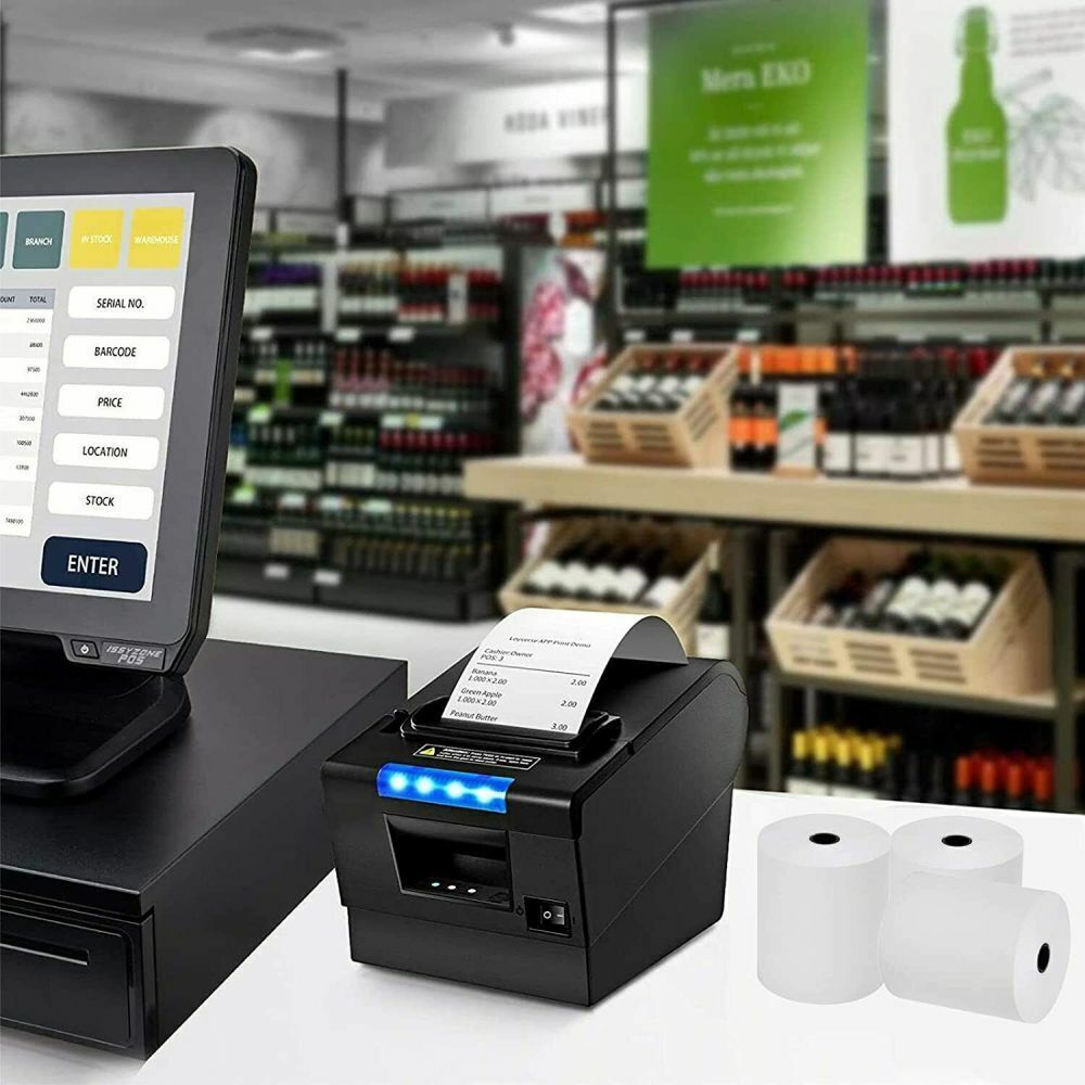 400 Rolls Thermal Paper 2 1/4" x 50' Cash Register Credit Card POS Receipt Paper