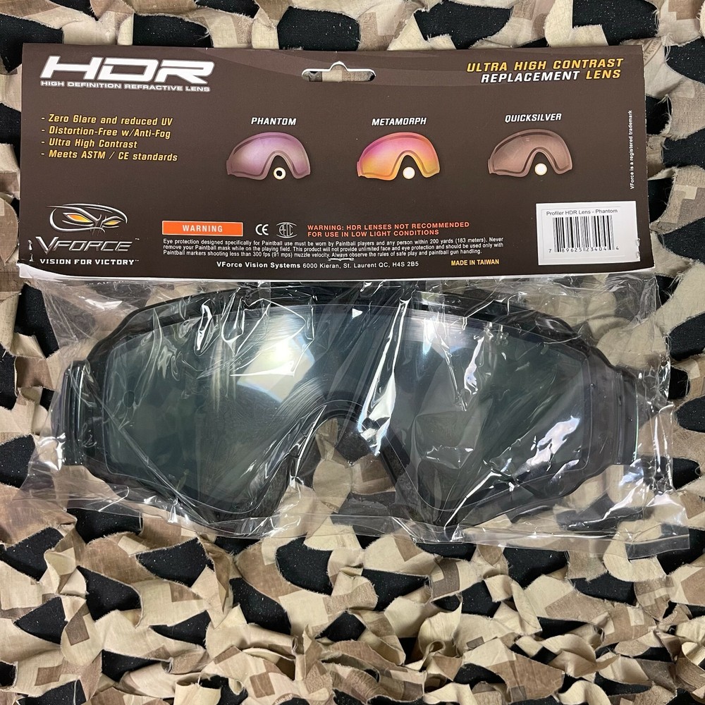 NEW V-Force Profiler, Morph, & Shield High Def Reflective Lens (HDR) - Phantom