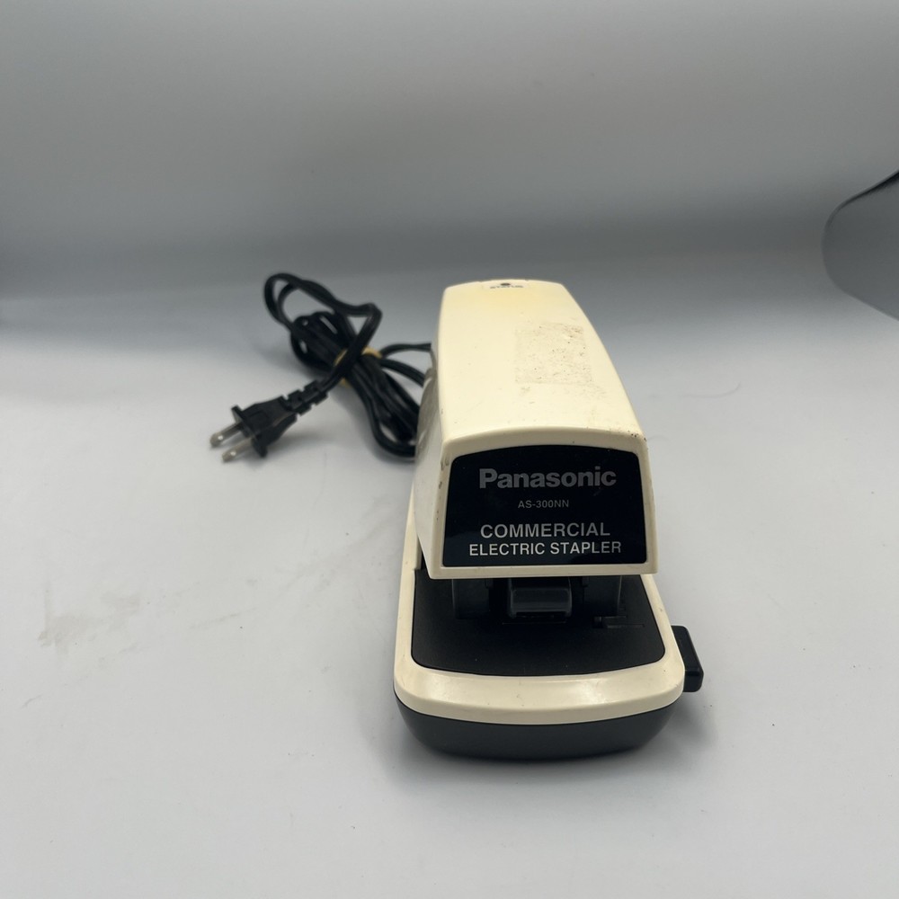 Panasonic AS-300N Commercial Electric Stapler with Adjustable Depth - Tested