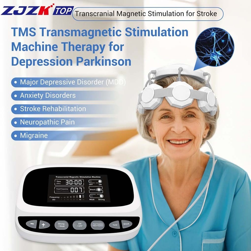 Portable Brain Stimulation rTMS for Depression, OCD, Anxiety & Neuroplasticity