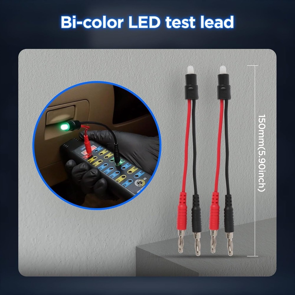 Versatile 68PCS Multimeter Testing Kit - Probes, Clips & Support Included