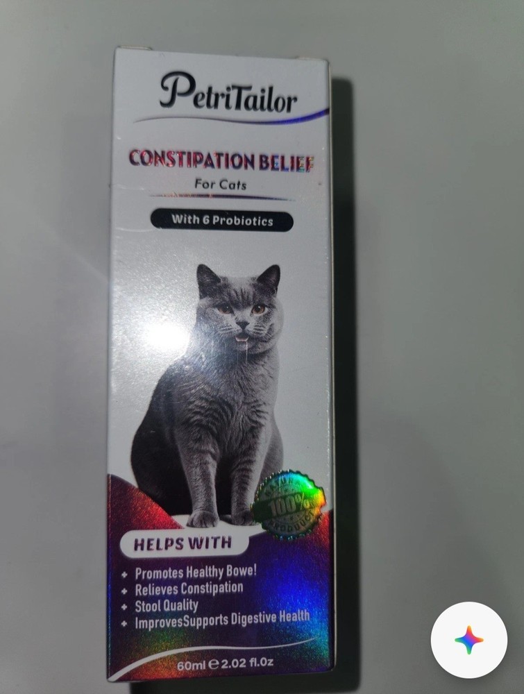 Constipation Belief for cats