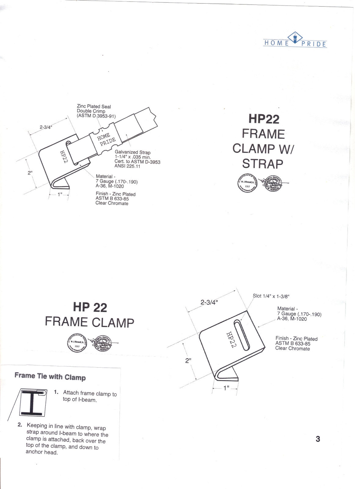 Mobile Home Parts Set of 4 Dry Concrete Anchors Tie Down Straps & Bolts