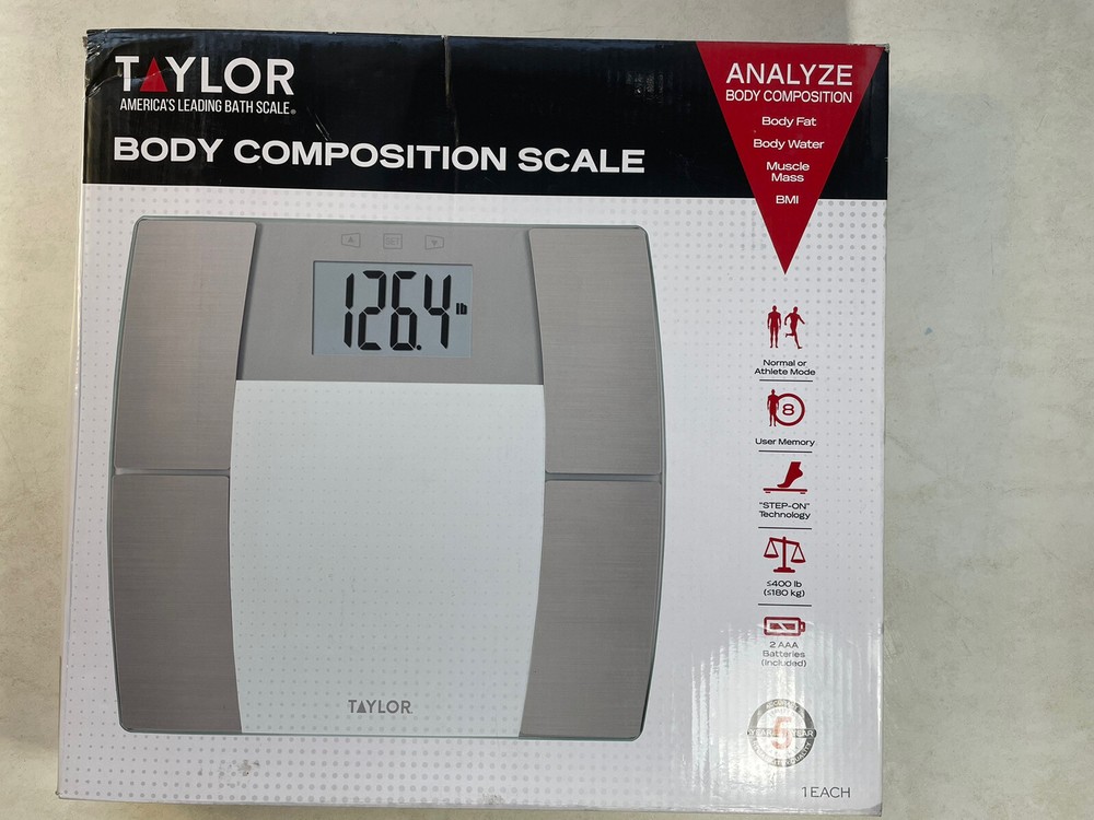 (NIB) TAYLOR Body Composition Scale, Model # 5255179