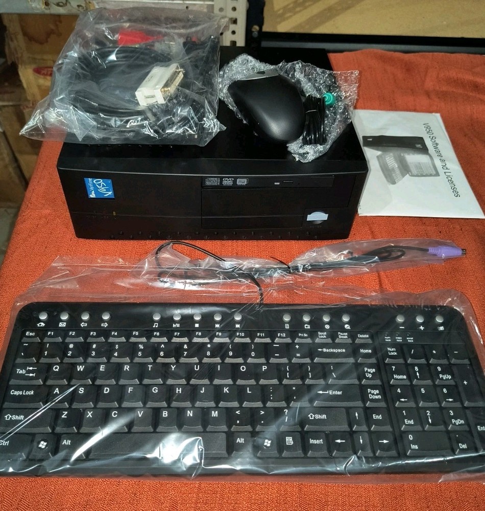 VeriFone V950 Workstation POS Console For Sapphire, Mouse, Keyboard, Cables