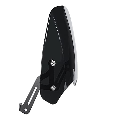 Motorcycle Double Bubble Windshield Windscreen Visor Compatible with Smoke